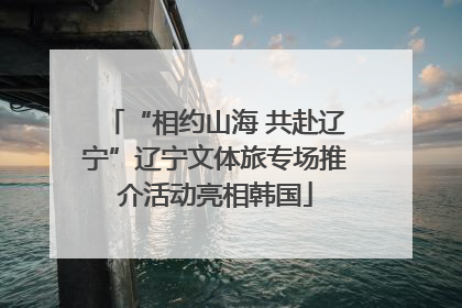 “相约山海 共赴辽宁”辽宁文体旅专场推介活动亮相韩国