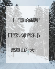 “嘻哈闹海”日照沙滩音乐节燃爆山海天