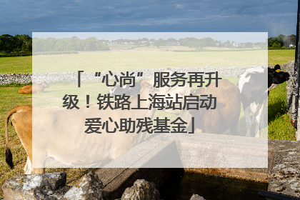 “心尚”服务再升级！铁路上海站启动爱心助残基金