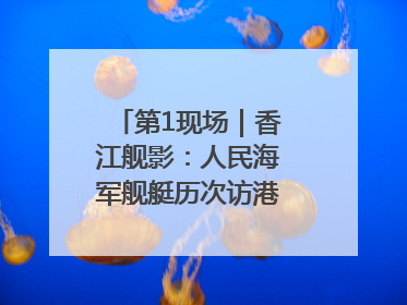 第1现场｜香江舰影：人民海军舰艇历次访港精彩瞬间