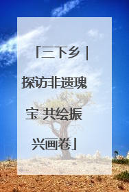 三下乡｜探访非遗瑰宝 共绘振兴画卷