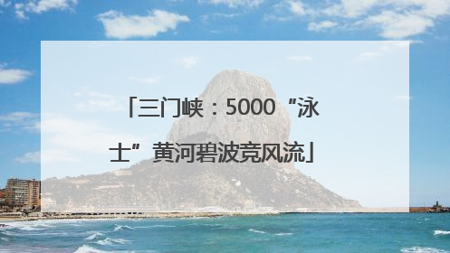 三门峡：5000“泳士”黄河碧波竞风流
