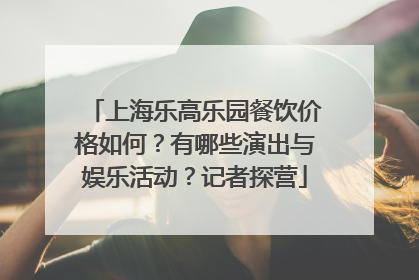 上海乐高乐园餐饮价格如何？有哪些演出与娱乐活动？记者探营