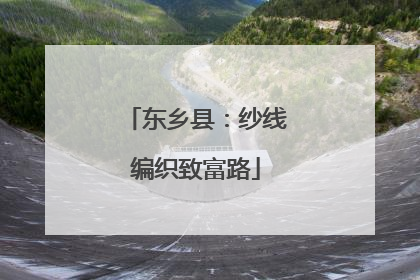 东乡县：纱线编织致富路