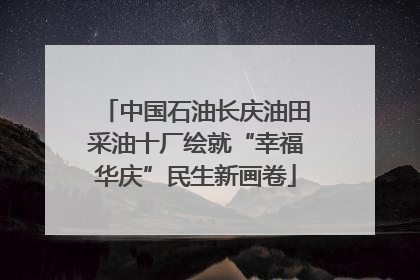 中国石油长庆油田采油十厂绘就“幸福华庆”民生新画卷