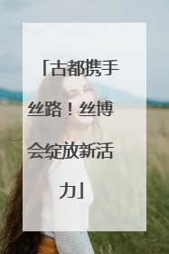 古都携手丝路！丝博会绽放新活力