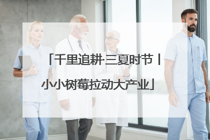 千里追耕·三夏时节丨小小树莓拉动大产业