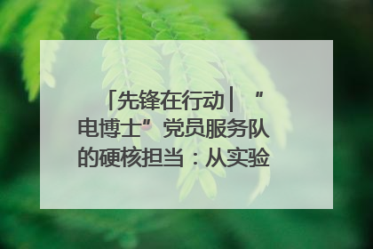 先锋在行动 ▏“电博士”党员服务队的硬核担当：从实验室到抗洪一线