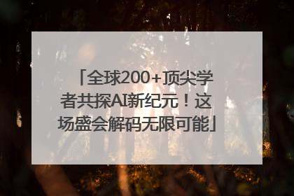 全球200+顶尖学者共探AI新纪元！这场盛会解码无限可能