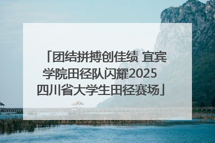 团结拼搏创佳绩 宜宾学院田径队闪耀2025四川省大学生田径赛场
