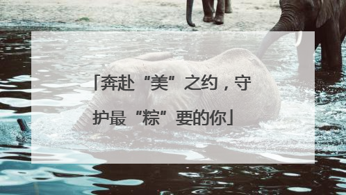 奔赴“美”之约，守护最“粽”要的你