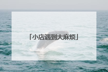 小店遇到大麻烦