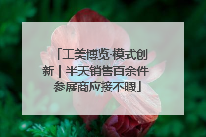 工美博览·模式创新｜半天销售百余件 参展商应接不暇