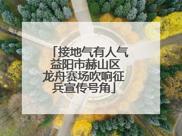接地气有人气 益阳市赫山区龙舟赛场吹响征兵宣传号角