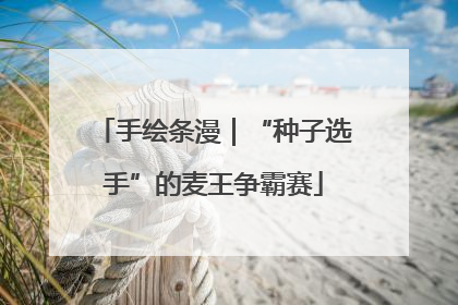 手绘条漫｜“种子选手”的麦王争霸赛