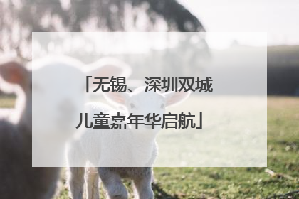 无锡、深圳双城儿童嘉年华启航