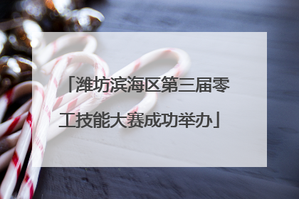 潍坊滨海区第三届零工技能大赛成功举办