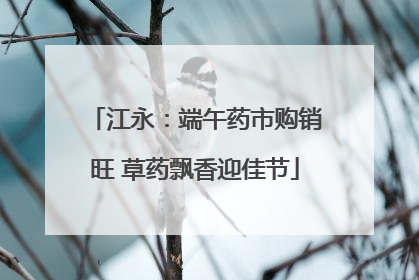 江永：端午药市购销旺 草药飘香迎佳节