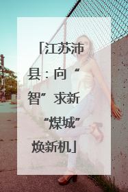 江苏沛县：向“智”求新“煤城”焕新机