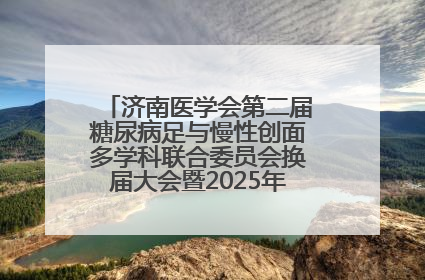 济南医学会第二届糖尿病足与慢性创面多学科联合委员会换届大会暨2025年学术年会成功举行