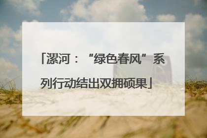 漯河：“绿色春风”系列行动结出双拥硕果