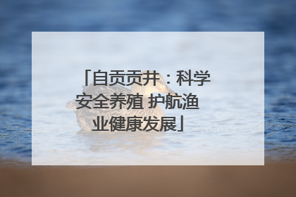 自贡贡井：科学安全养殖 护航渔业健康发展