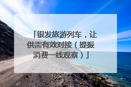 银发旅游列车，让供需有效对接（提振消费一线观察）