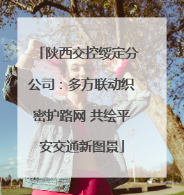 陕西交控绥定分公司：多方联动织密护路网 共绘平安交通新图景