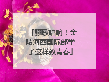 骊歌唱响！金陵河西国际部学子这样致青春
