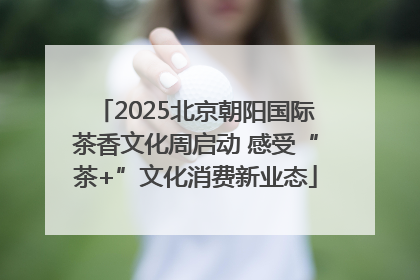 2025北京朝阳国际茶香文化周启动 感受“茶+”文化消费新业态
