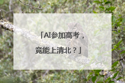 AI参加高考，竟能上清北？